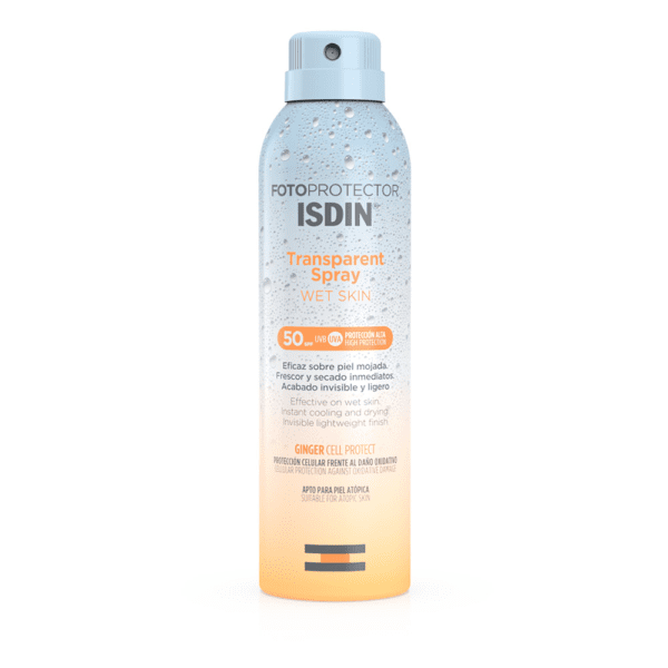 ISDIN Transparent Spray Wet Skin SPF 50