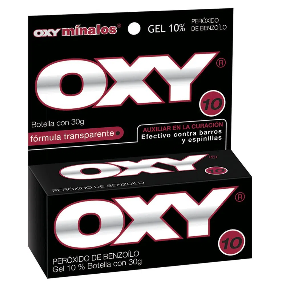 OXY 10% GEL TRANSPARENTE