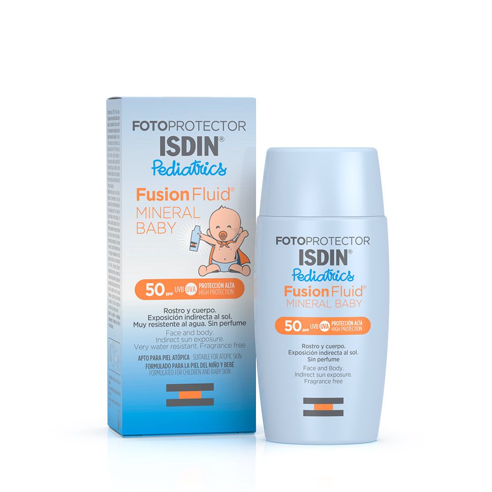 ISDIN Fusion Fluid Mineral Baby Pediatrics SPF50