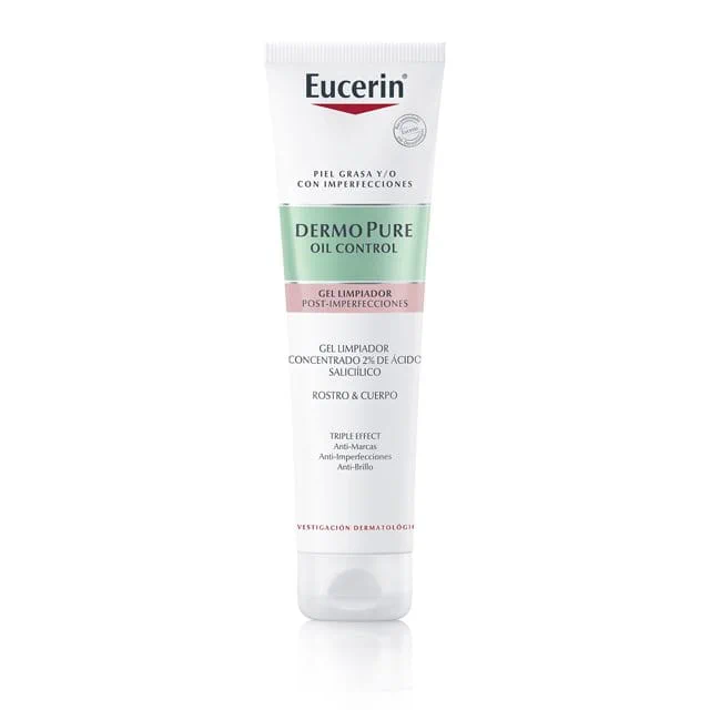 Eucerin DermoPure Gel Limpiador Concentrado Triple Effect
