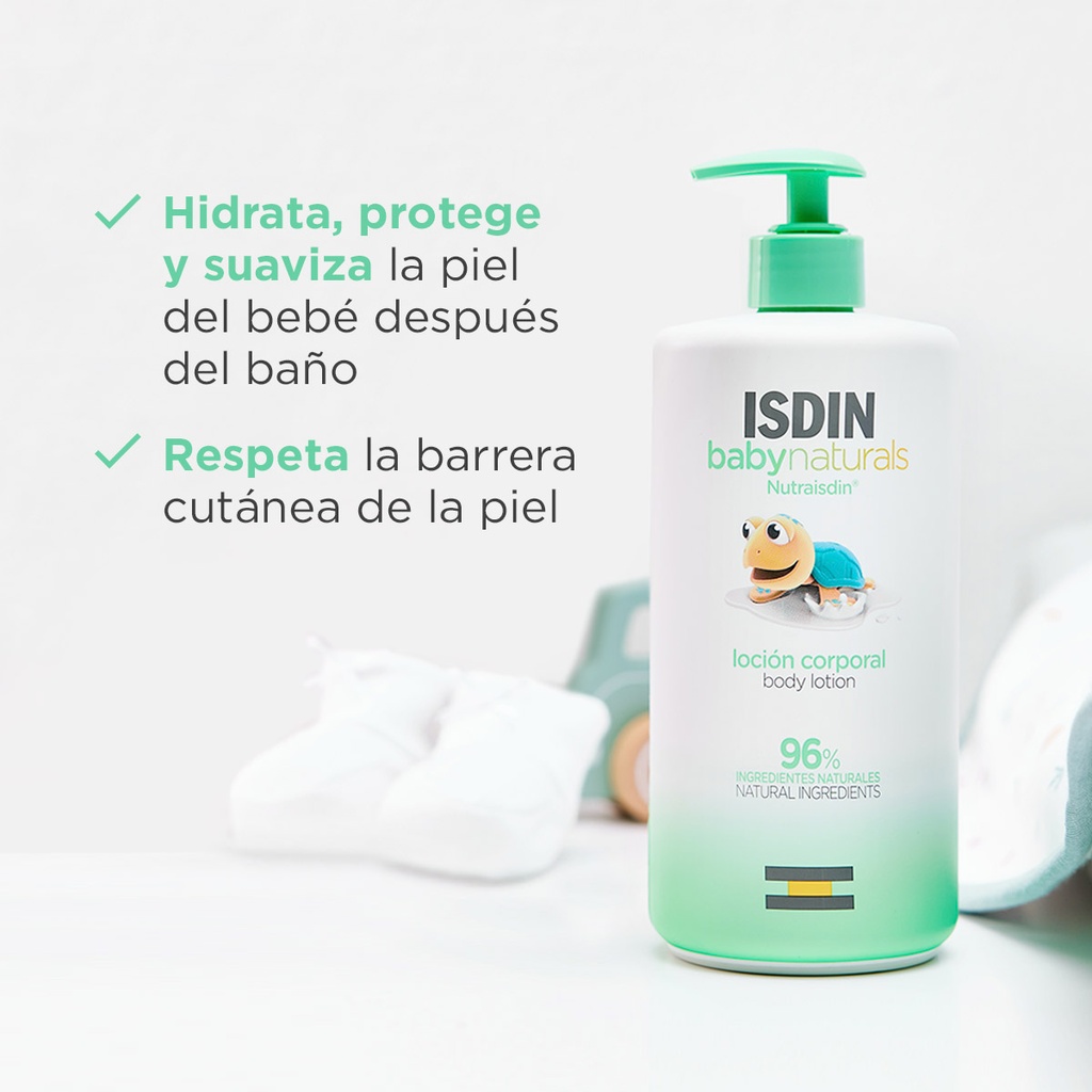 ISDIN Baby Naturals Loción Corporal 400ml