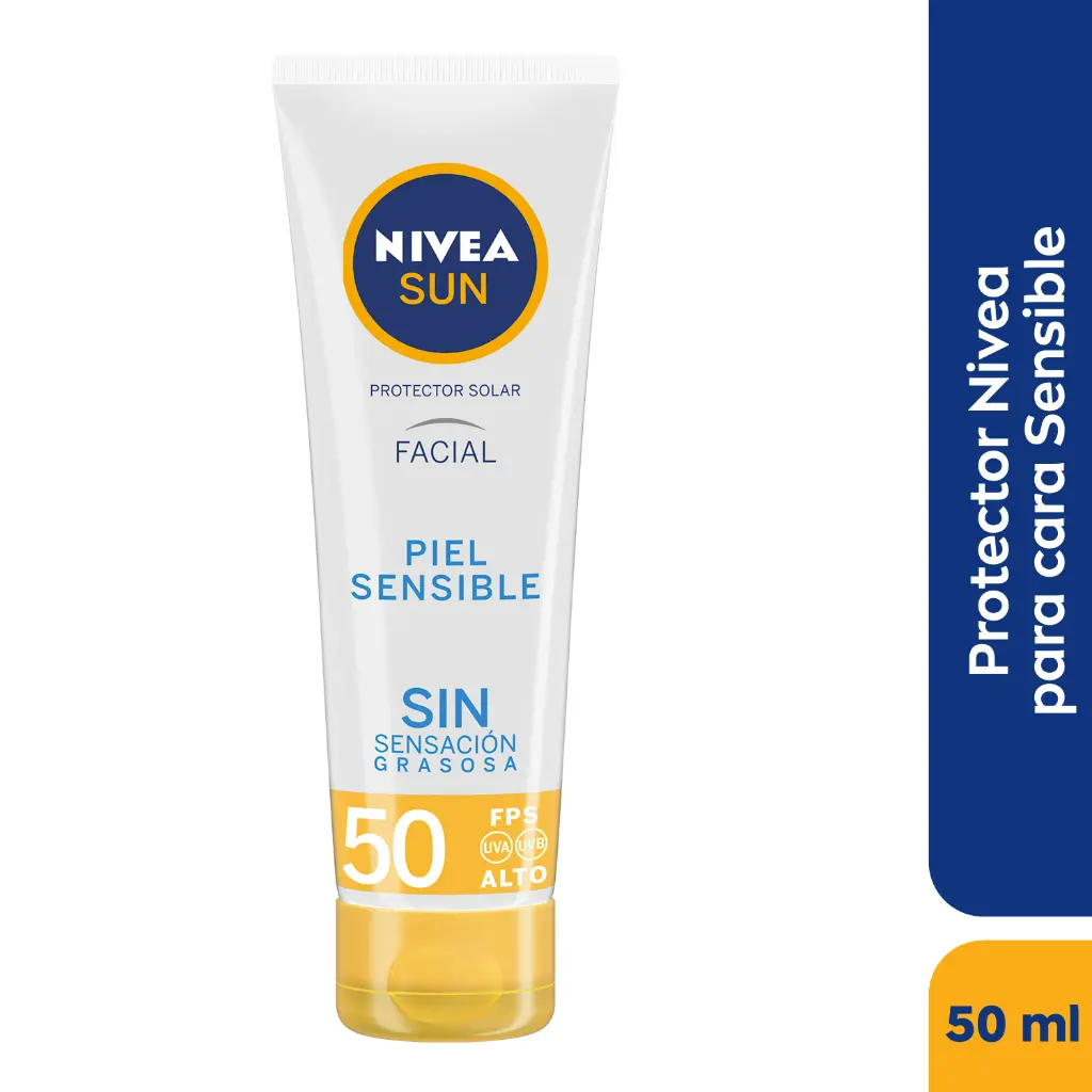 Nivea Piel Sensible Protector Solar 50ml 