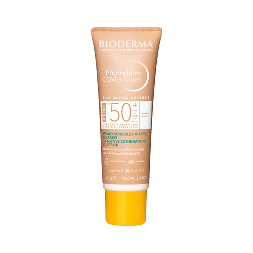 Bioderma Photoderm Cover Touch Spf50+ Doree X 40ml