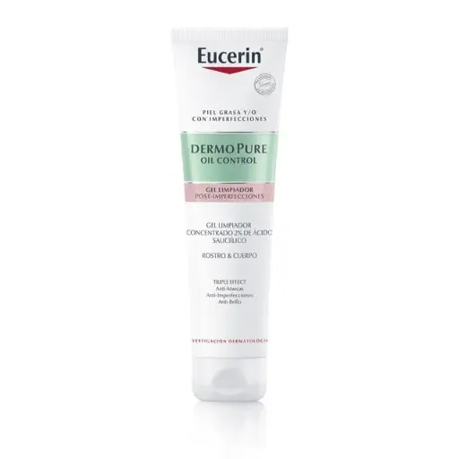 Eucerin DermoPure Gel Limpiador Concentrado Triple Effect
