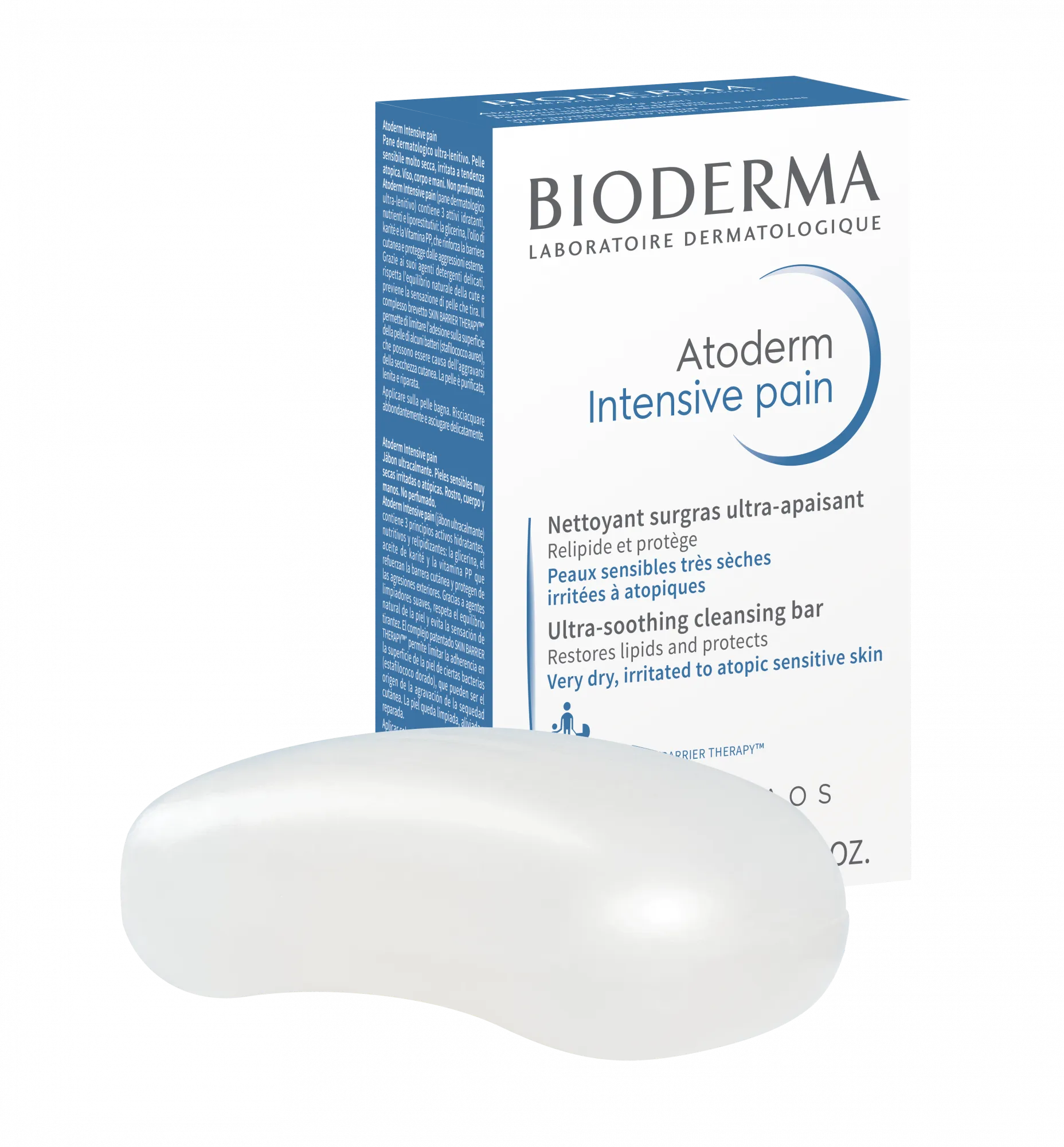 Bioderma Atoderm Intensive 150g Jabon Barra