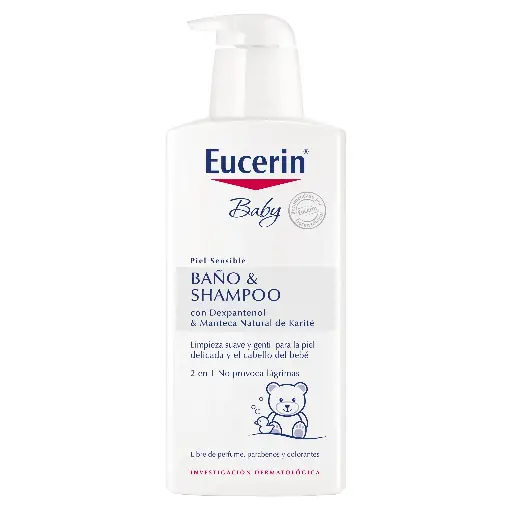 Eucerin Baby Baño y Shampoo 400ml