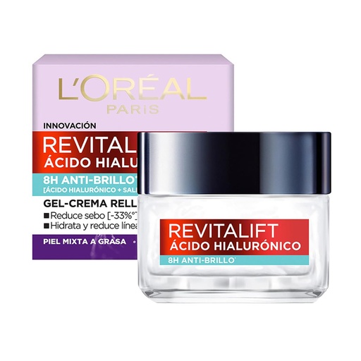 Loreal Revitalift Acido Hialuronico anti Brillo 50ml