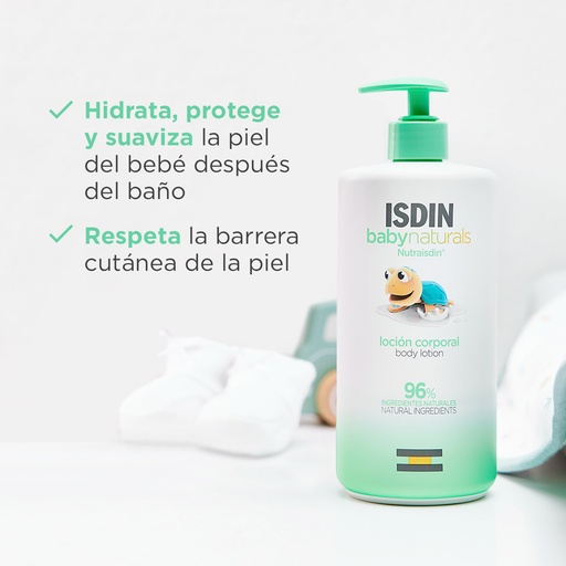 ISDIN Baby Naturals Loción Corporal 400ml