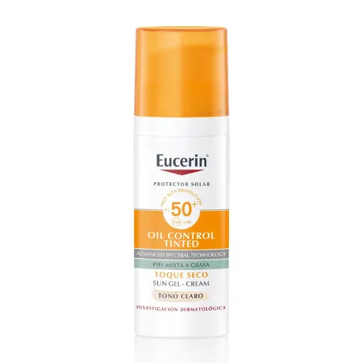 Eucerin Protector Toque Seco Tono Claro 50ml