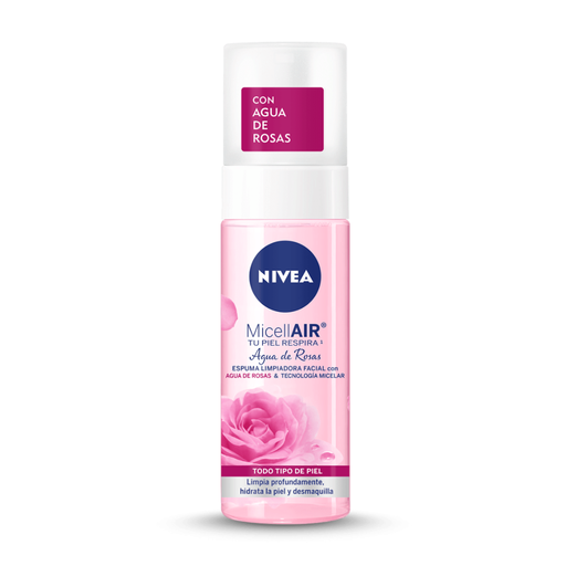 Nivea Agua De Rosas Espuma limpiadora 150ml