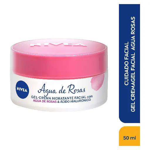 Nivea Agua De Rosas Crema Hidratante